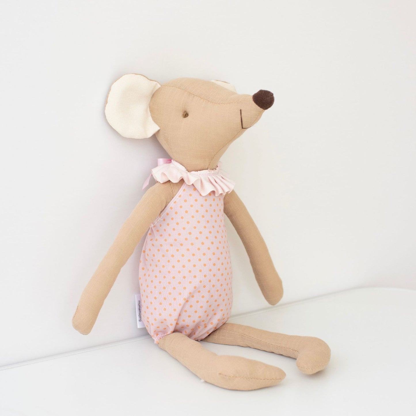 Süße Baby-Maus-Plüschtiere – Kuschelmaus in stylischer Kleidung! Perfekt als Geschenk für Weihnachten!