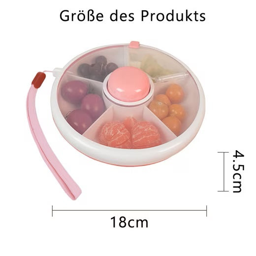 Feelishes Lunchbox Large SnackSpinner – die drehbare Lunchbox mit Spaßfaktor!