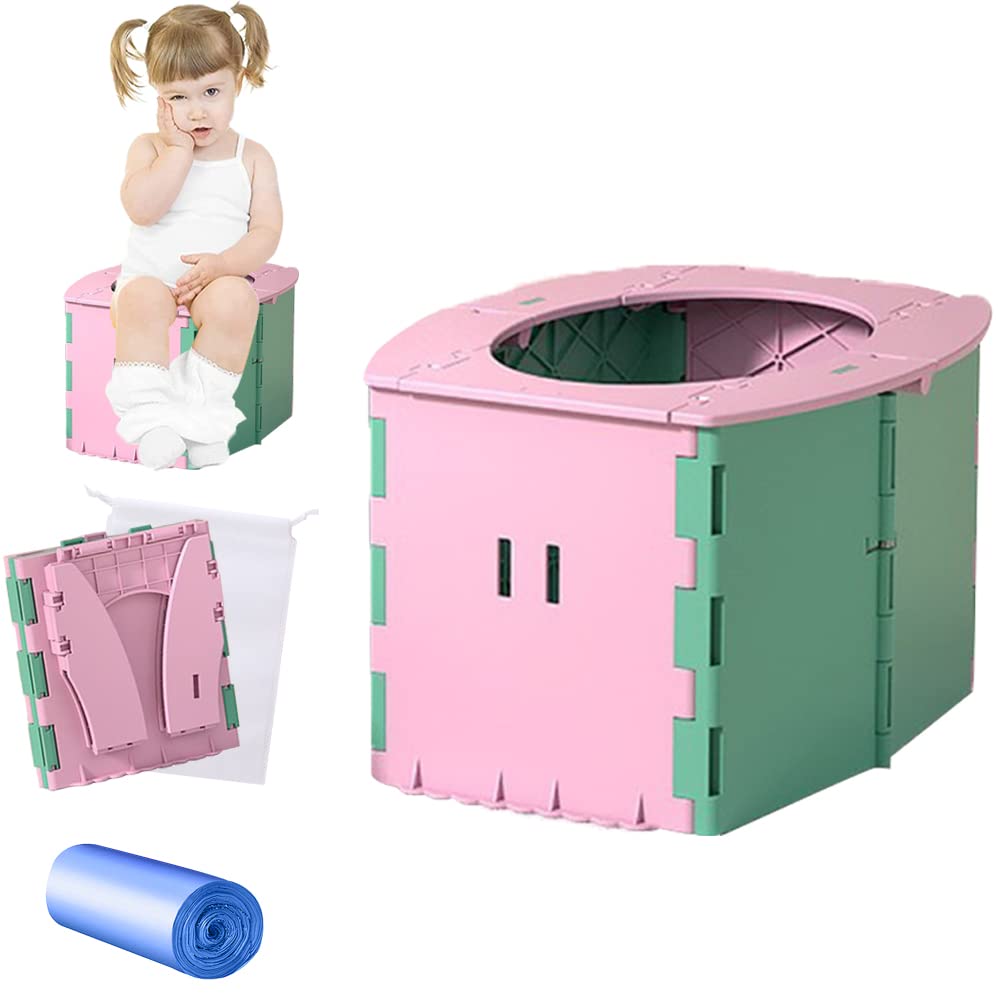 Feelishes Kinder Tragbare Falt-Toilette
