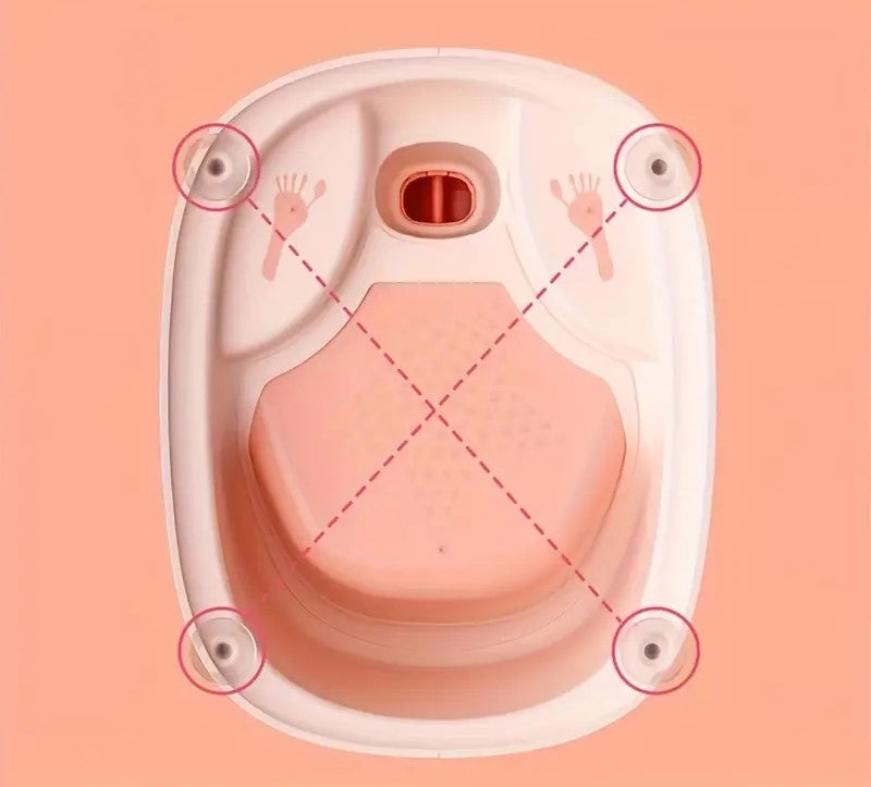 Baby Badewannensitz mit rutschfestem Sicherheitsstuhl